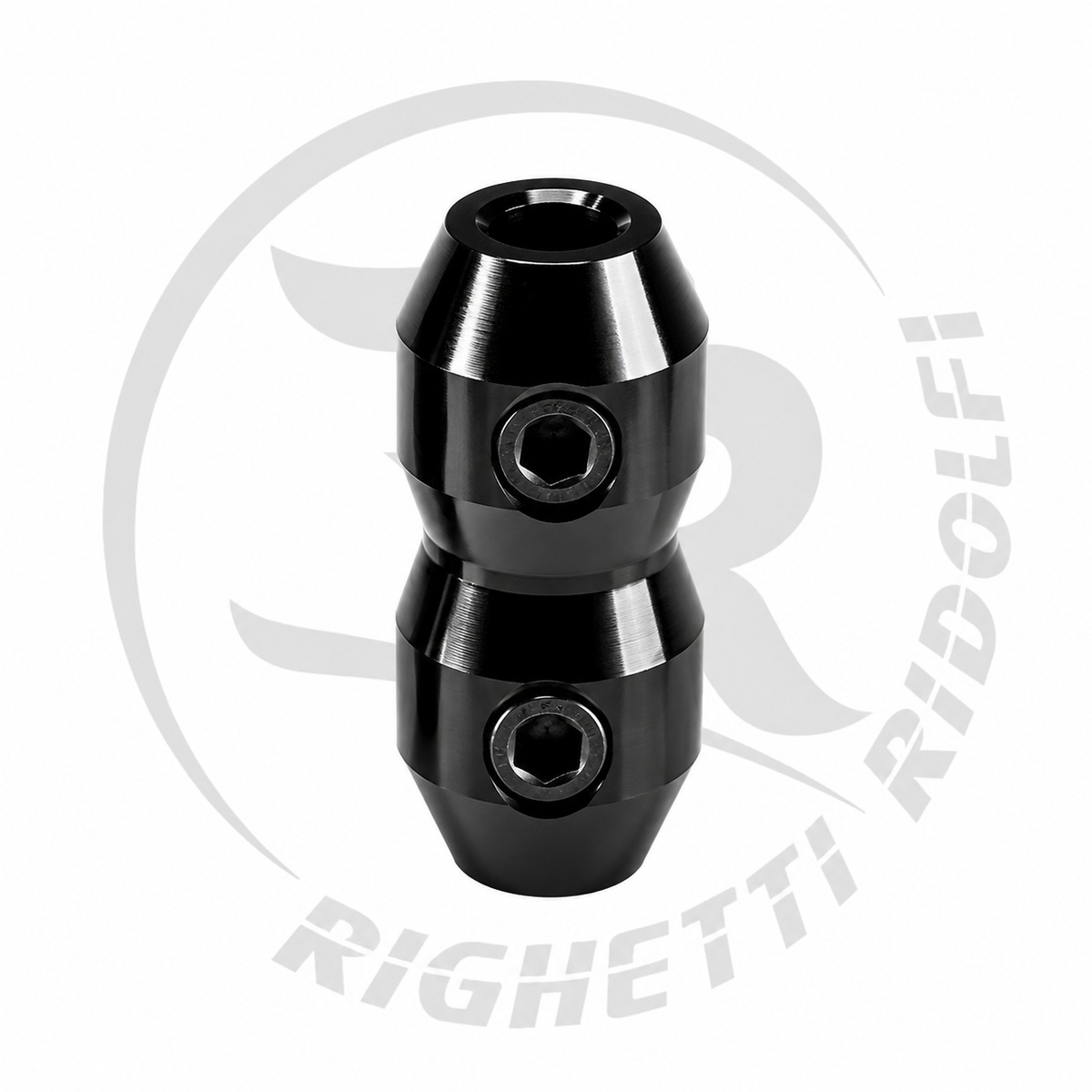 Black Anodized Double Screw Cable Clamp