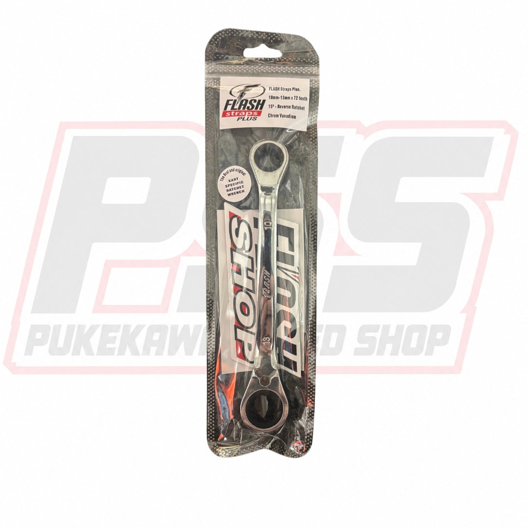 FLASH 10mm x 13mm Ratchet Spanner #501