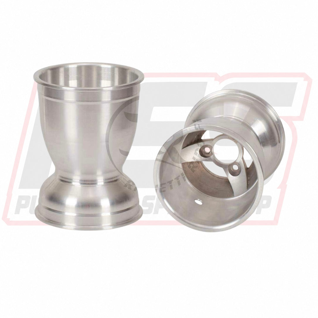 Aluminium Rear Wheel 6" Pair