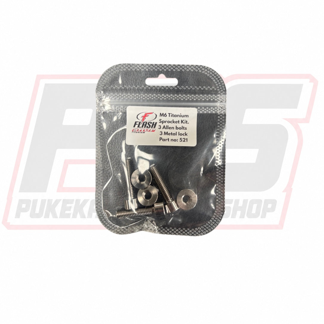 FLASH Titanium Sprocket Kit #521