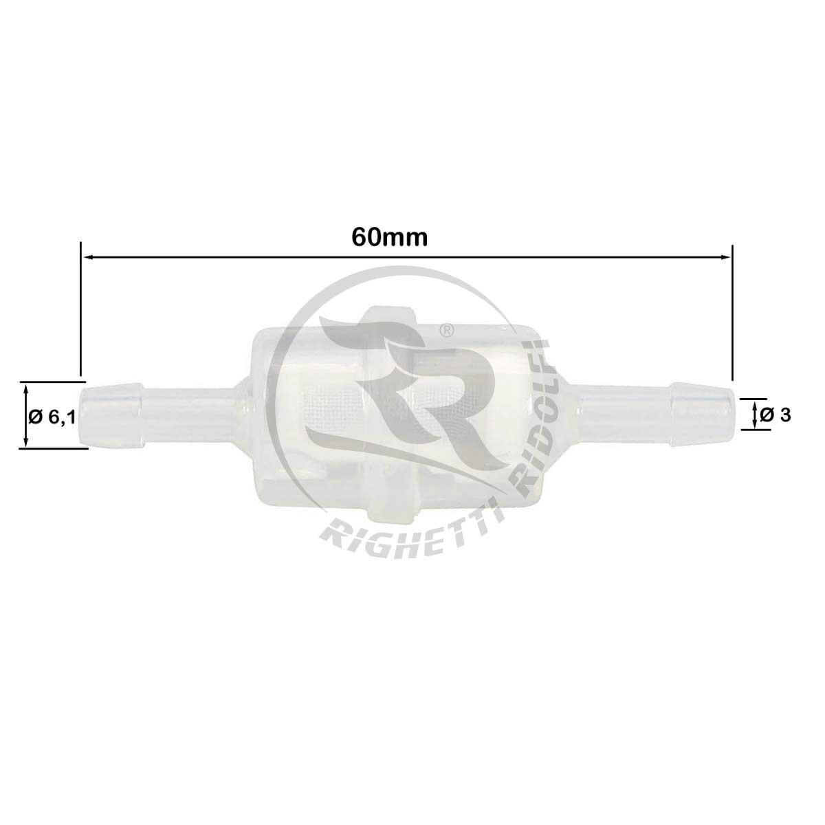 Small Inline Fuel Filter