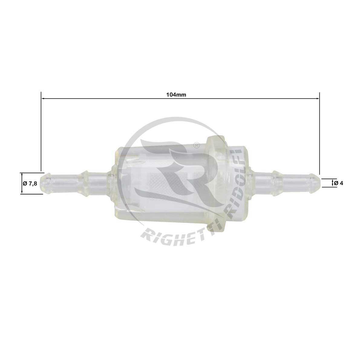 Large Inline Fuel Filter