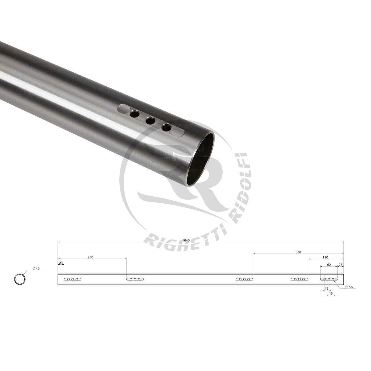 40mm Axle Steel